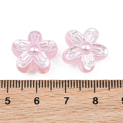 Imitation Pearl Acrylic Beads AC-CBAAA05-07A-1