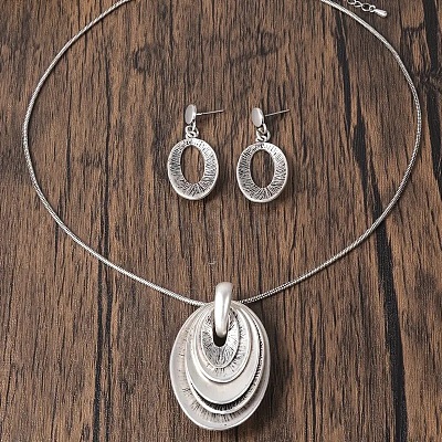 Zinc Alloy Jewelry Sets FS-WG7330E-01-1