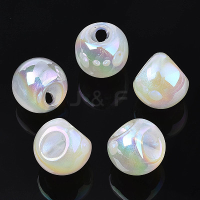 Opaque Acrylic Beads PACR-S224-05-1