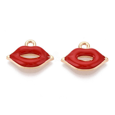 Alloy Enamel Pendants ENAM-S121-093-1