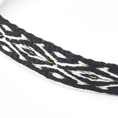 Unisex Adjustable Braided Bead Bracelets BJEW-J181-08A-1