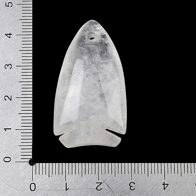 Natural Quartz Crystal Pendants GG-CBA7FE3-01B-1