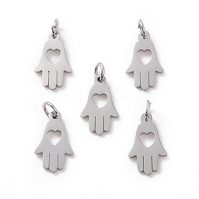 Non-Tarnish 304 Stainless Steel Pendants LS-STAS-Q201-T453S-1