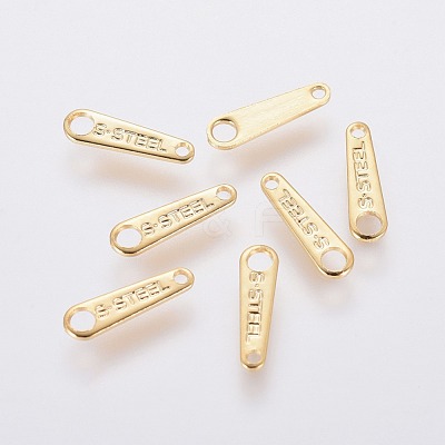304 Stainless Steel Chain Tabs X-STAS-L234-011G-1