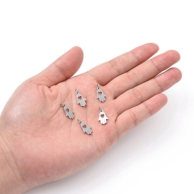 Non-Tarnish 304 Stainless Steel Pendants STAS-Q201-T453S-1