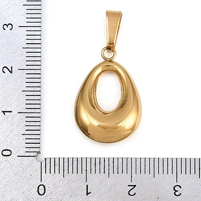304 Stainless Steel Pendants STAS-P407-04A-G-1