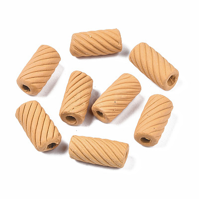 Handmade Porcelain European Beads PORC-T006-44C-1
