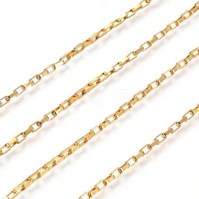 Ion Plating(IP) 304 Stainless Steel Venetian Chains CHS-H007-27G-1