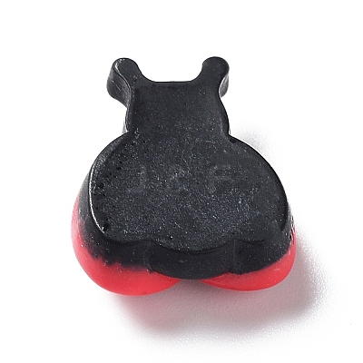 Opaque Resin Cute Insect Cabochons RESI-Q217-01A-1