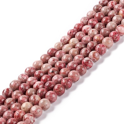 Natural Maifanite/Maifan Stone Beads Strands G-P451-01B-A-1