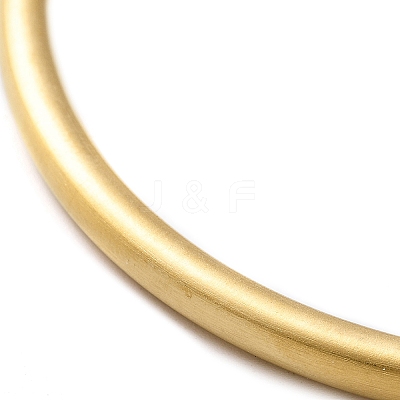 Ion Plating(IP) 304 Stainless Steel Plain Bangles BJEW-G684-03E-G-1
