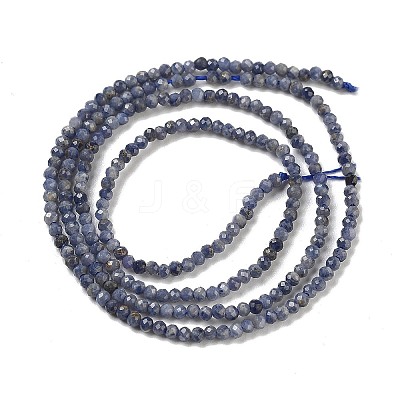 Natural Sapphire Beads Strands G-F509-18A-2mm-1