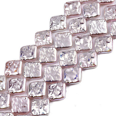 ABS Plastic Imitation Pearl Beads Strands KY-N015-03-A04-1