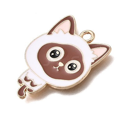 Alloy Enamel Pendants FIND-E047-02KCG-10-1
