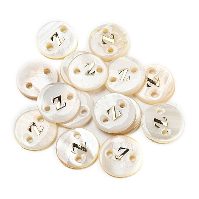 Freshwater Shell Buttons BUTT-Z001-01Z-1