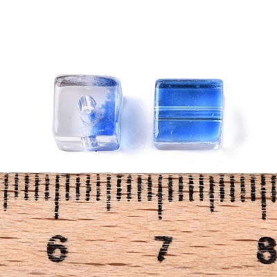Baking Paint Transparent Glass Beads X1-DGLA-N005-01A-02-1