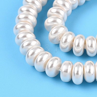 Transparent Spray Painted Glass Beads Strands X-GLAA-N001-33-1