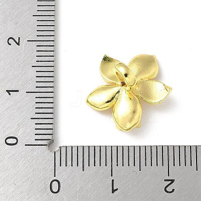 Brass Micro Pave Clear Cubic Zirconia Pendants KK-A236-02G-1