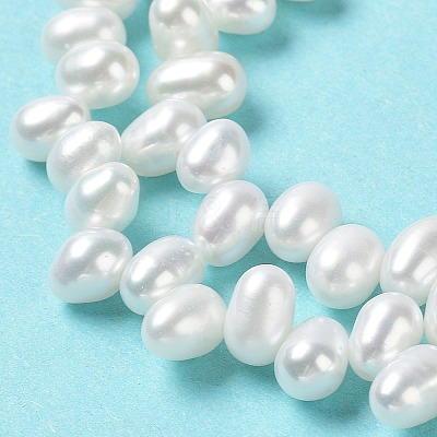 Natural Cultured Freshwater Pearl Beads Strands PEAR-J007-84-1