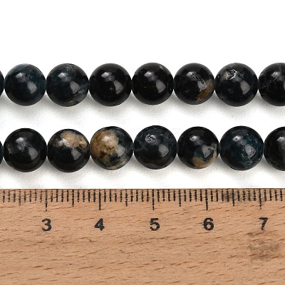 Natural Blue Tourmaline Beads Strands GG-NH0002-A01-8mm-1