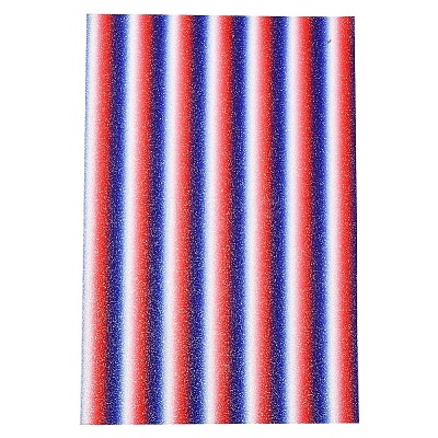 Stripe Pattern PU Leather Fabric AJEW-WH0149B-12-1