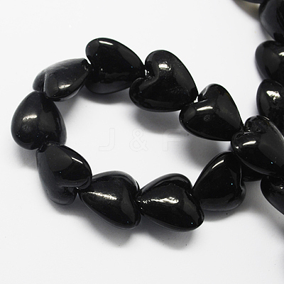 Handmade Lampwork Beads FOIL-R050-15x10mm-2-1