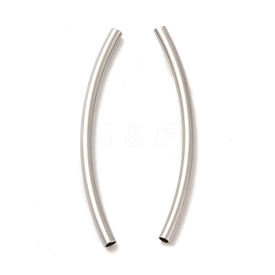 Non-Tarnish 304 Stainless Steel Tube Beads STAS-M308-01F-1