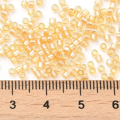 Transparent Colours Luster Glass Seed Beads SEED-S042-02B-01-1