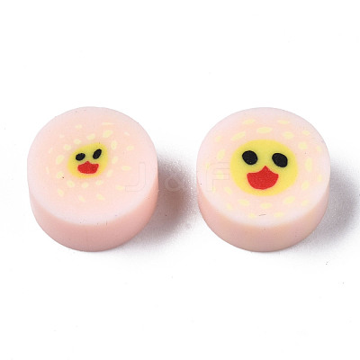 Handmade Polymer Clay Beads CLAY-N008-035K-1