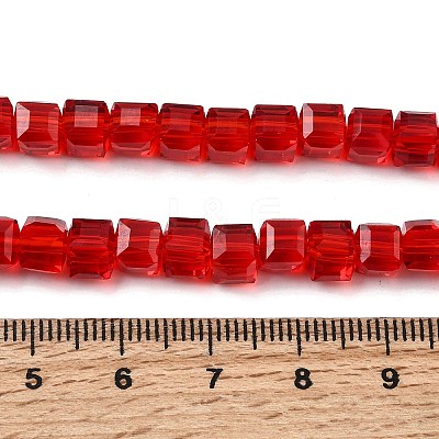 Glass Bead Strands GLAA-R041-6x6mm-03-1