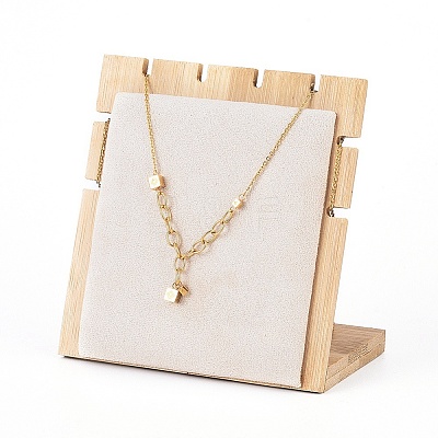 Bamboo Necklace Display Stand NDIS-E022-05-1