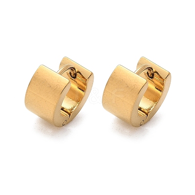 304 Stainless Steel Hoop Earrings EJEW-M079-03G-01-1
