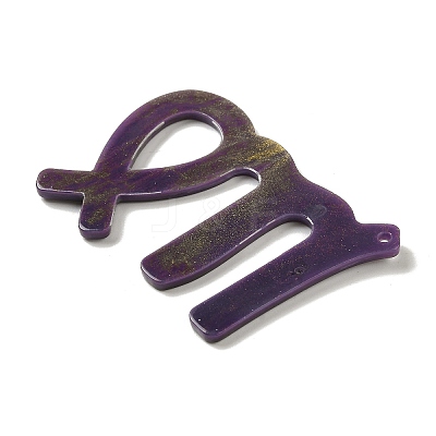 Acrylic Keychain Pendants SACR-S608-04B-02-1