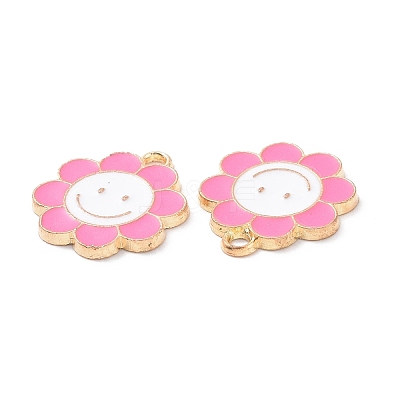 Alloy Enamel Pendants X-PALLOY-D015-07C-1