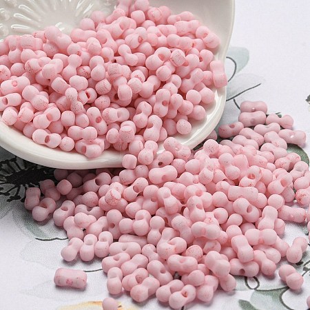 Macaron Color Opaque Frosted Glass Seed Beads X1-SEED-K009-12B-08-1