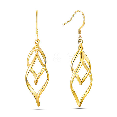 SHEGRACE Brass Dangle Earrings JE888C-1