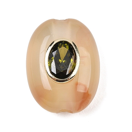 Dyed Natural Yellow Agate Beads GG-CBA407D-06G-1