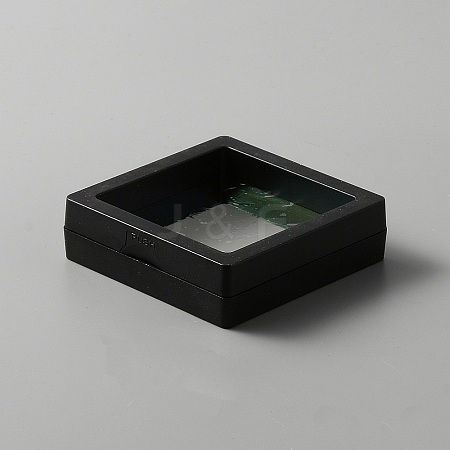 Plastic Jewelry Suspension Display Case CON-WH0088-31B-1