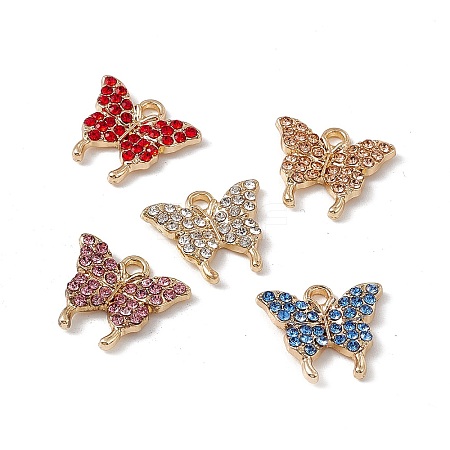 Alloy Rhinestone Pendants ALRI-K049-11A-1