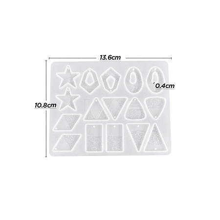 DIY Geometrical Pendants Silicone Molds X1-PW-WG76724-01-1