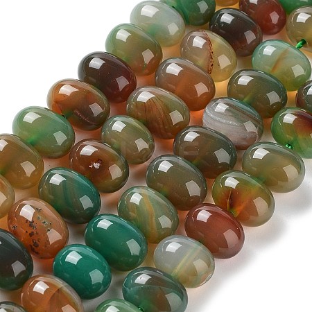 Natural Agate Beads Strands G-G021-03A-12-1