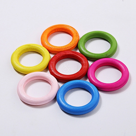 Natural Wood Linking Ring WOOD-TAC0003-91B-1