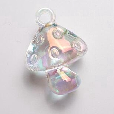 Transparent Acrylic Pendants TACR-TAC0009-07B-1