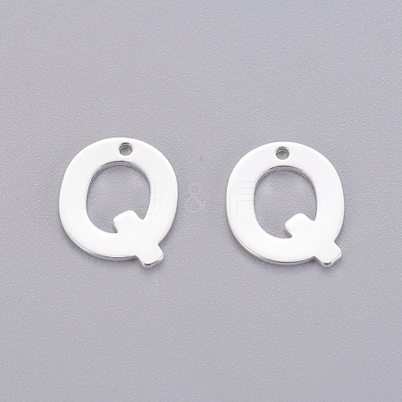 201 Stainless Steel Charms STAS-L232-007Q-1