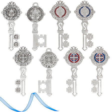 Tibetan Styles Alloy Big Pendants FIND-DR0002-13-1