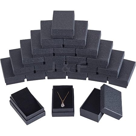  Texture Paper Necklace Gift Boxes OBOX-NB0001-08B-1