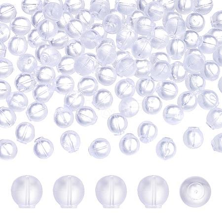 100Pcs Silicone Earring Nuts FIND-UN0009-93-1