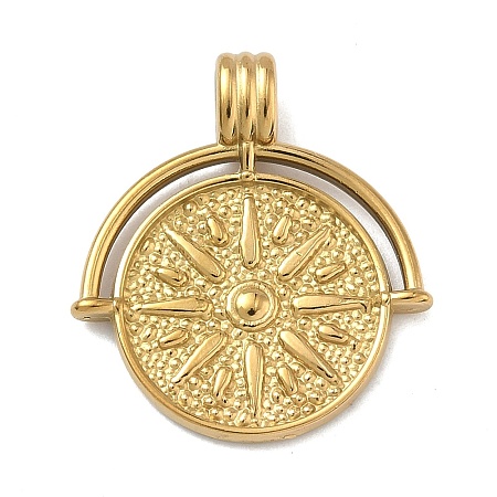 304 Stainless Steel Pendants STAS-K322-20B-G-1