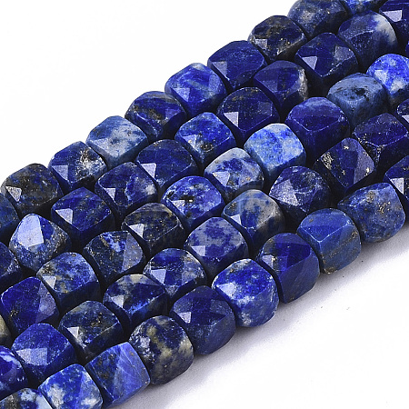 Natural Lapis Lazuli Beads Strands LS-G-R460-038-1