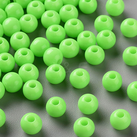 Opaque Acrylic Beads MACR-S370-C6mm-A30-1